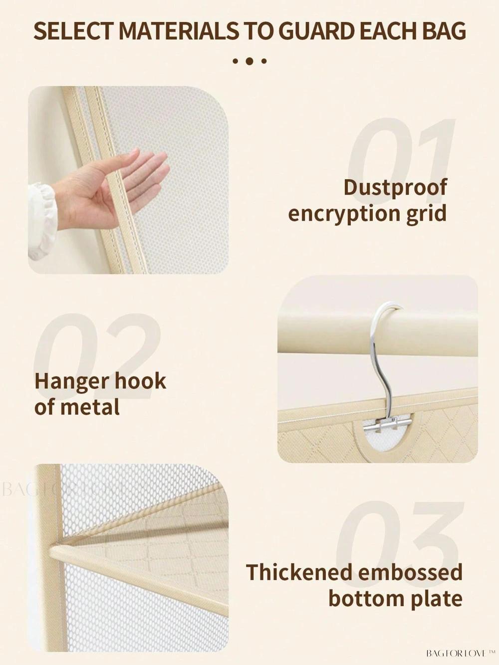 BagForLove - Upright Large Capacity Organizer for Home Goods