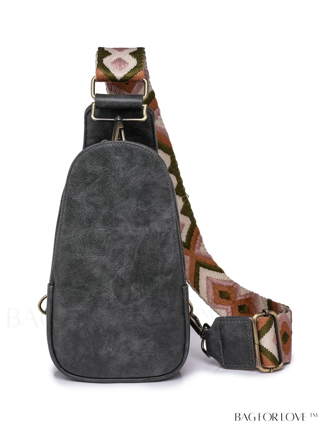 BagForLove - Minimalist Womens Solid Color Chest Bag - Sleek Cell Phone Storage Solution