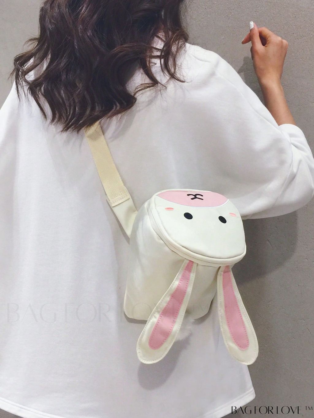 BagForLove - Charming Mini Bag with Zipper - Unique Cartoon Design for a Playful Touch