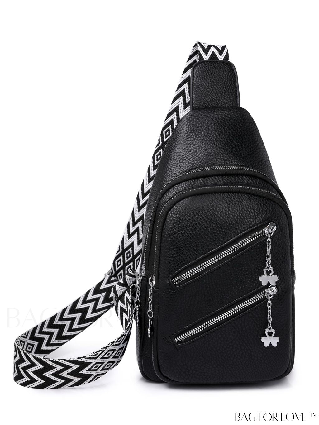 BagForLove - Compact Womens Waist Bag with Dual Zippers and Multiple Pockets