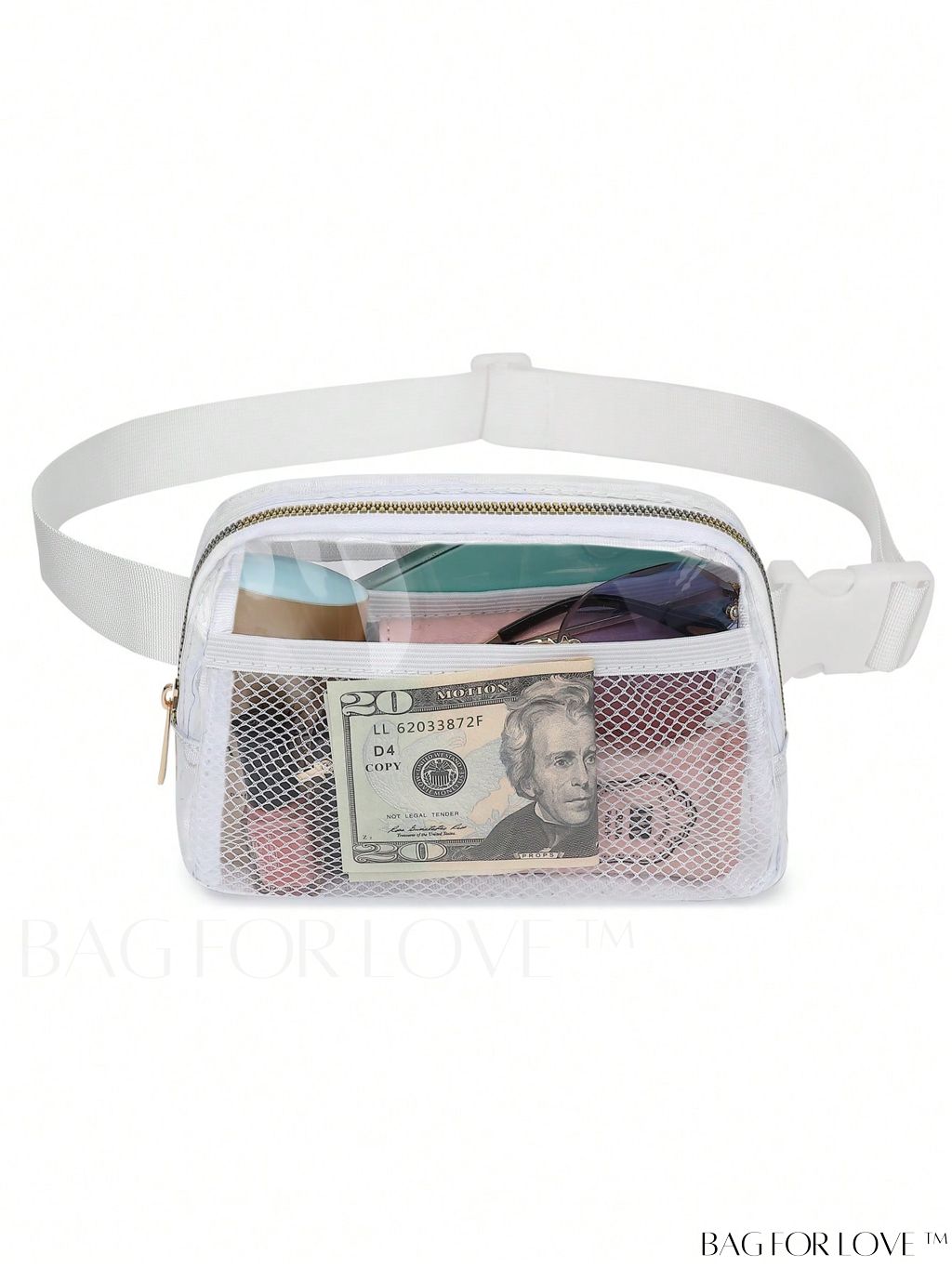 BagForLove - Floral Graphic Mini Fanny Pack - Adjustable Strap, Ideal Mothers Day Gift