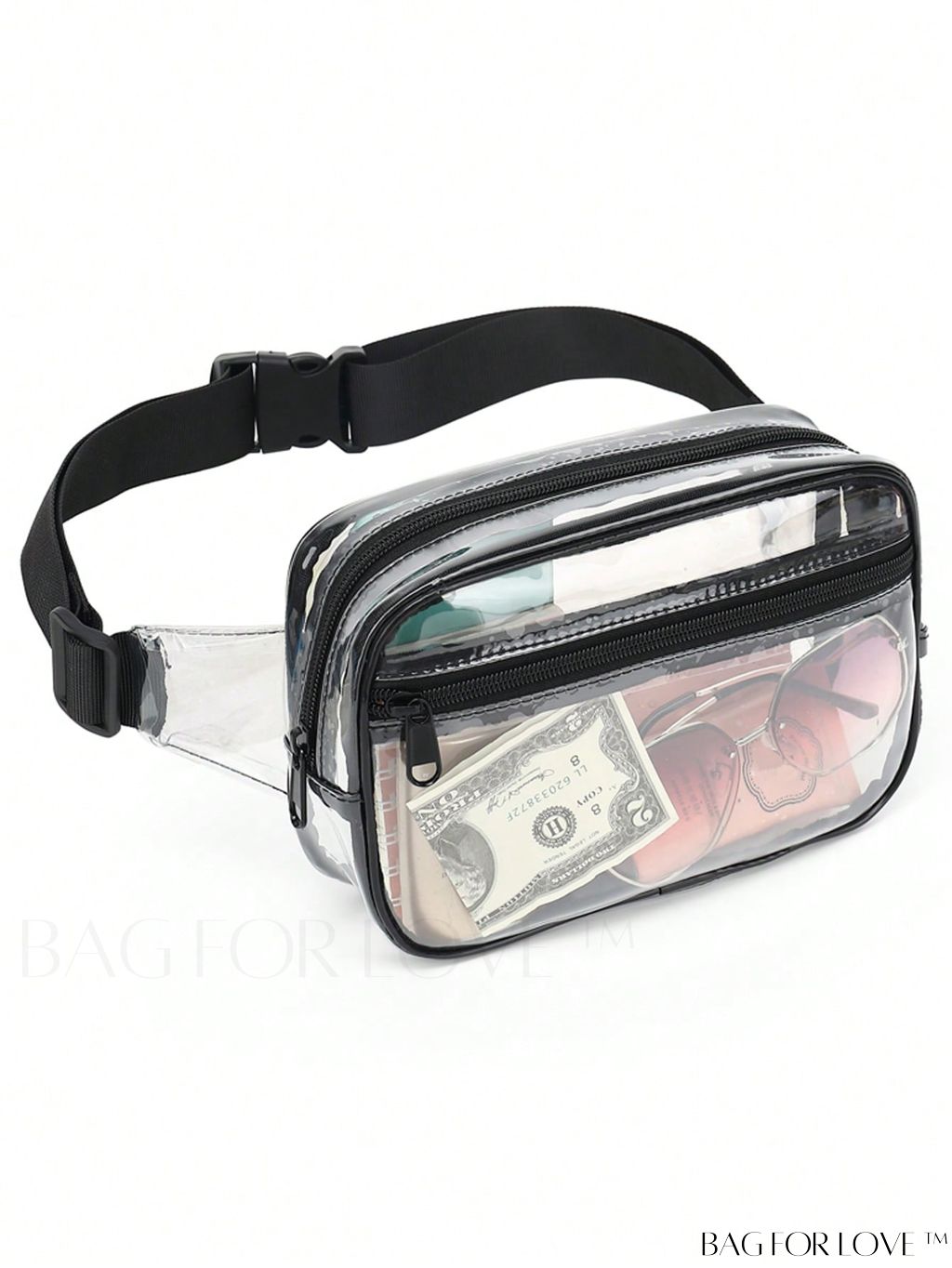 BagForLove - Floral Graphic Mini Fanny Pack - Adjustable Strap, Ideal Mothers Day Gift