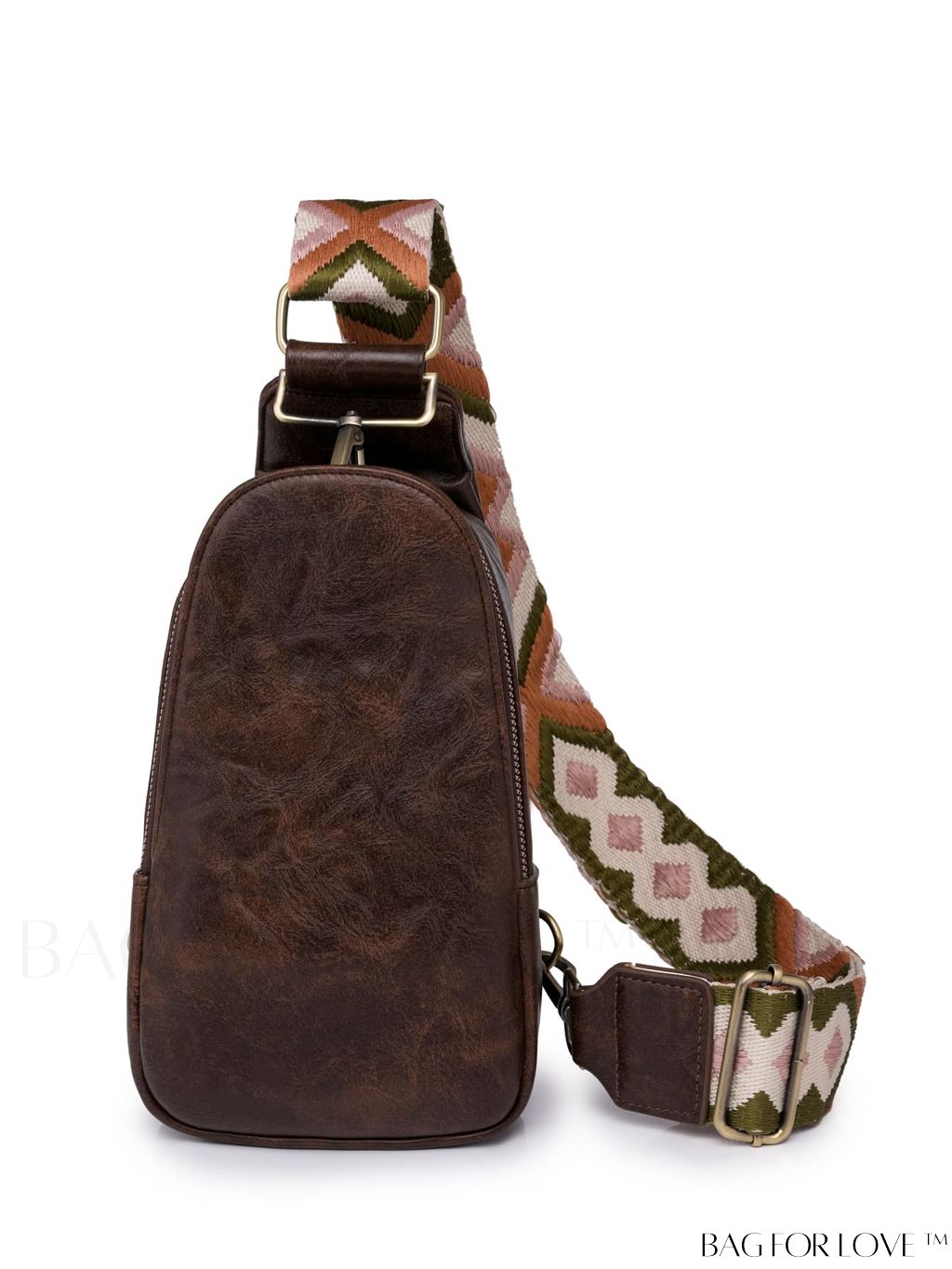 BagForLove - Minimalist Womens Solid Color Chest Bag - Sleek Cell Phone Storage Solution