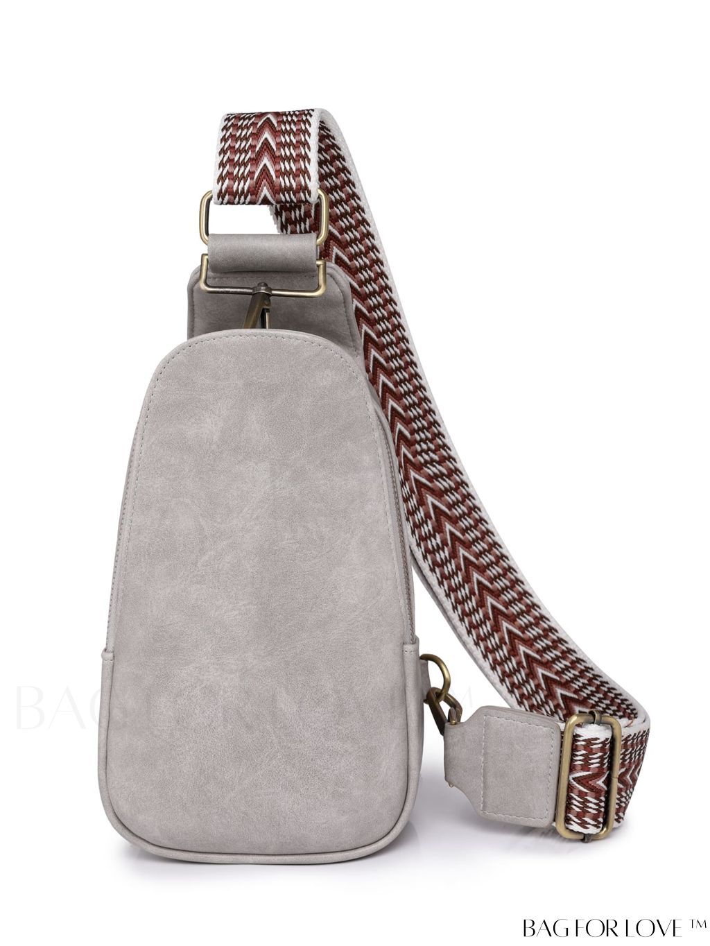 BagForLove - Minimalist Womens Solid Color Chest Bag - Sleek Cell Phone Storage Solution