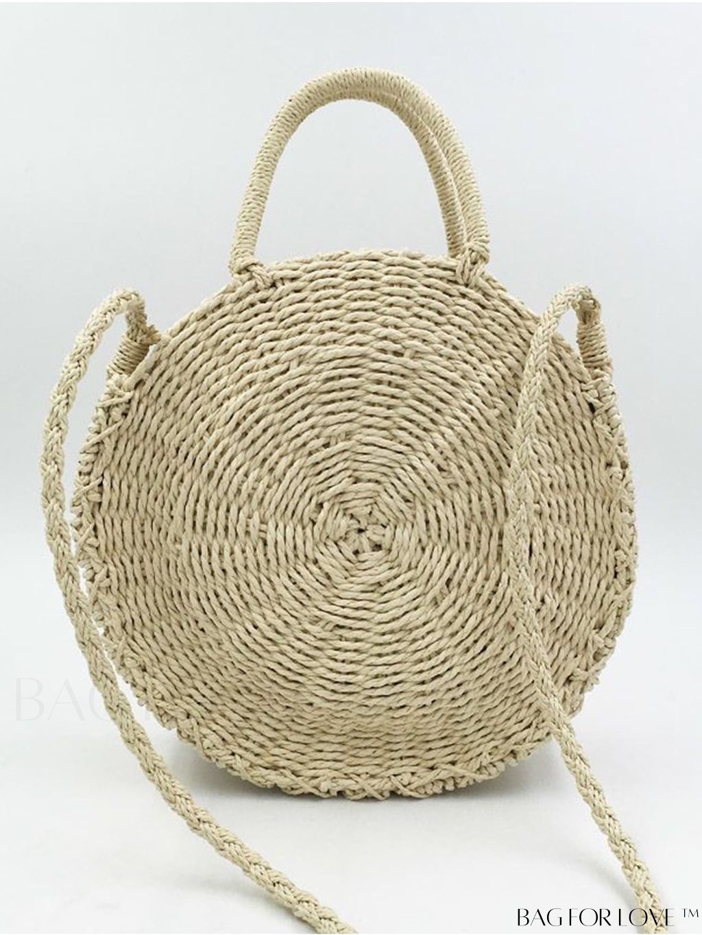 BagForLove - Stylish Straw Woven Beach Bag - Perfect for Summer