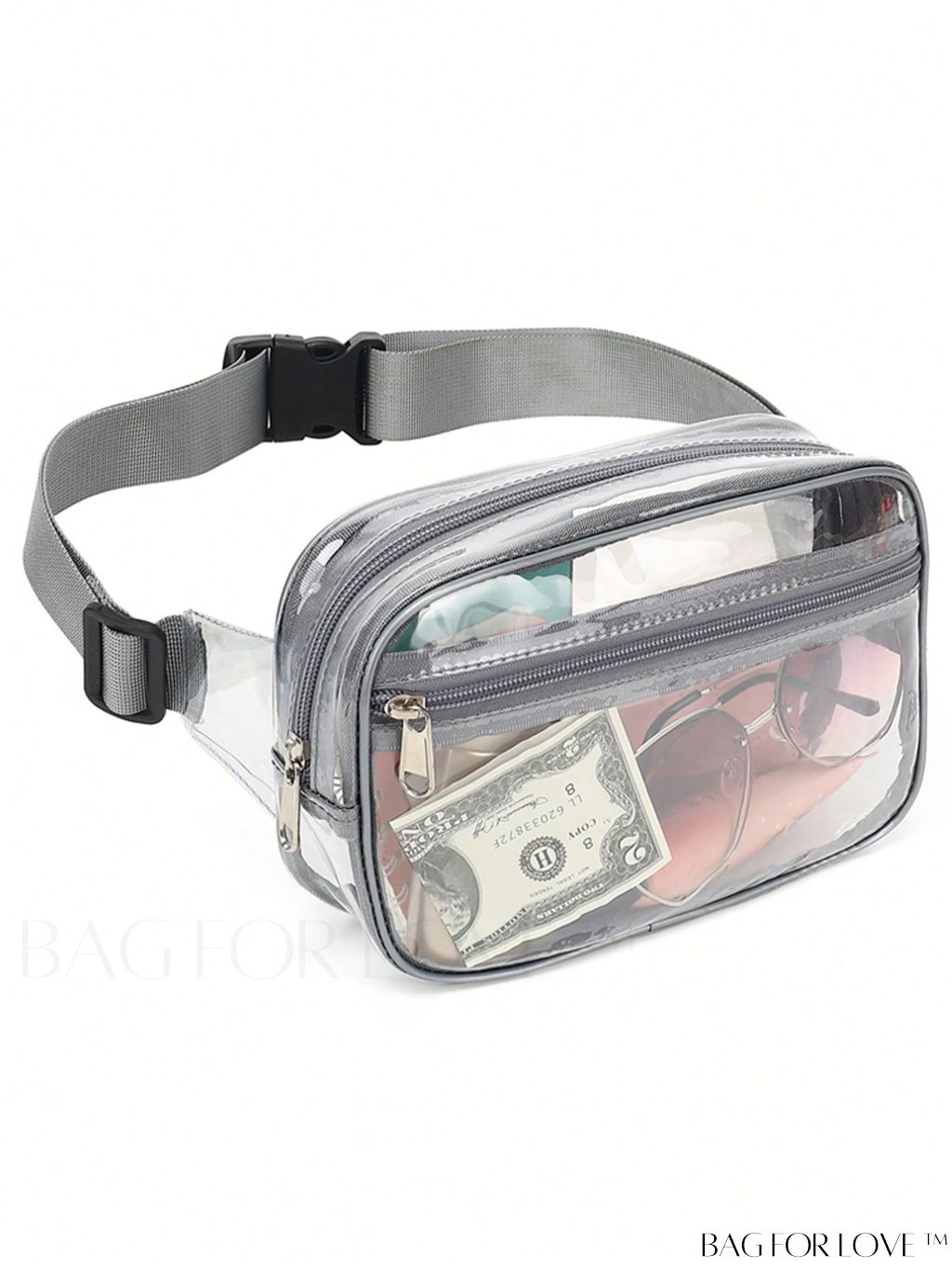 BagForLove - Floral Graphic Mini Fanny Pack - Adjustable Strap, Ideal Mothers Day Gift