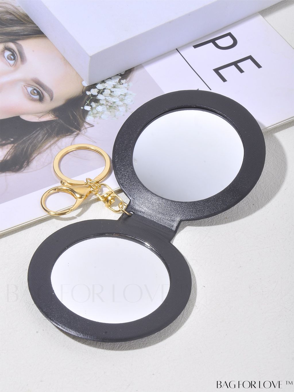 BagForLove - Sleek Mirror Bag Charm