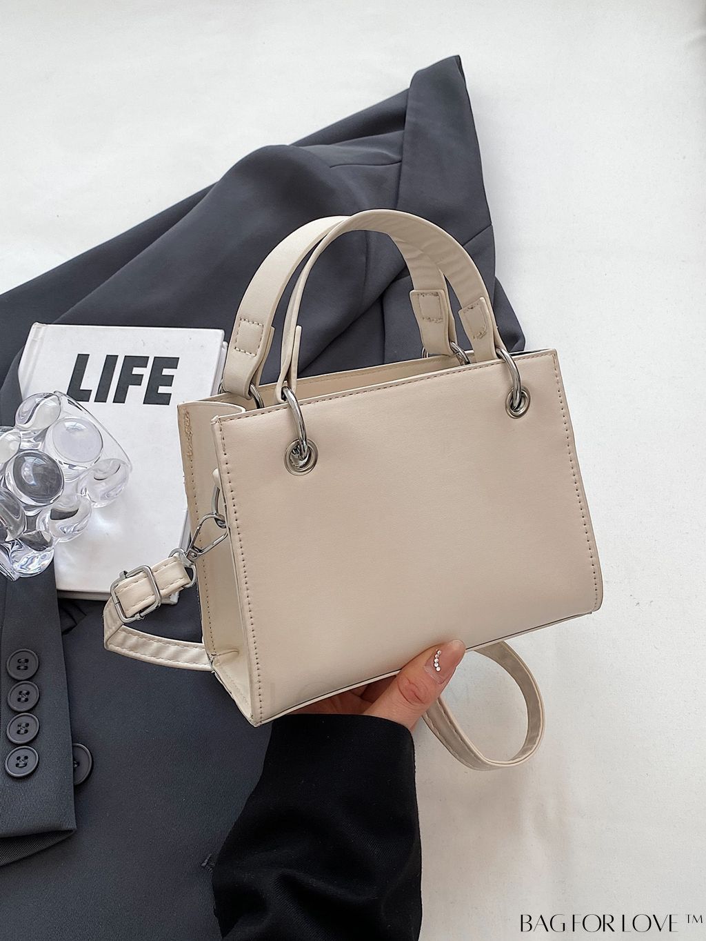 BagForLove - Compact Stylish Handbag, Adjustable Shoulder Strap