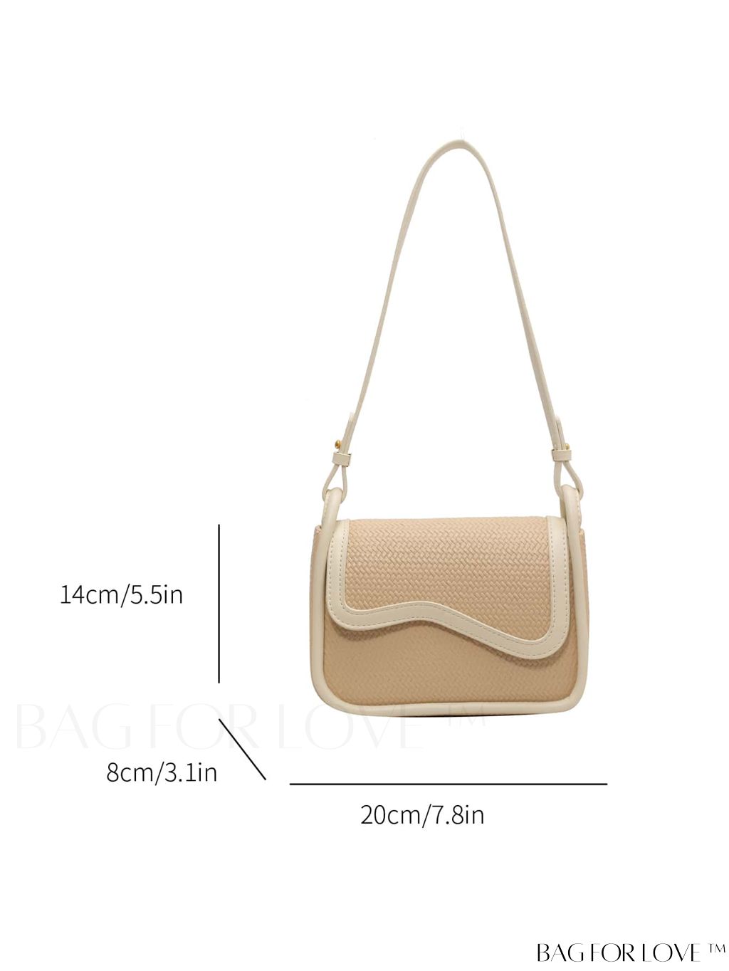 BagForLove - Exquisite Straw Woven Flap Crossbody Bag for Fashionable Holiday Style