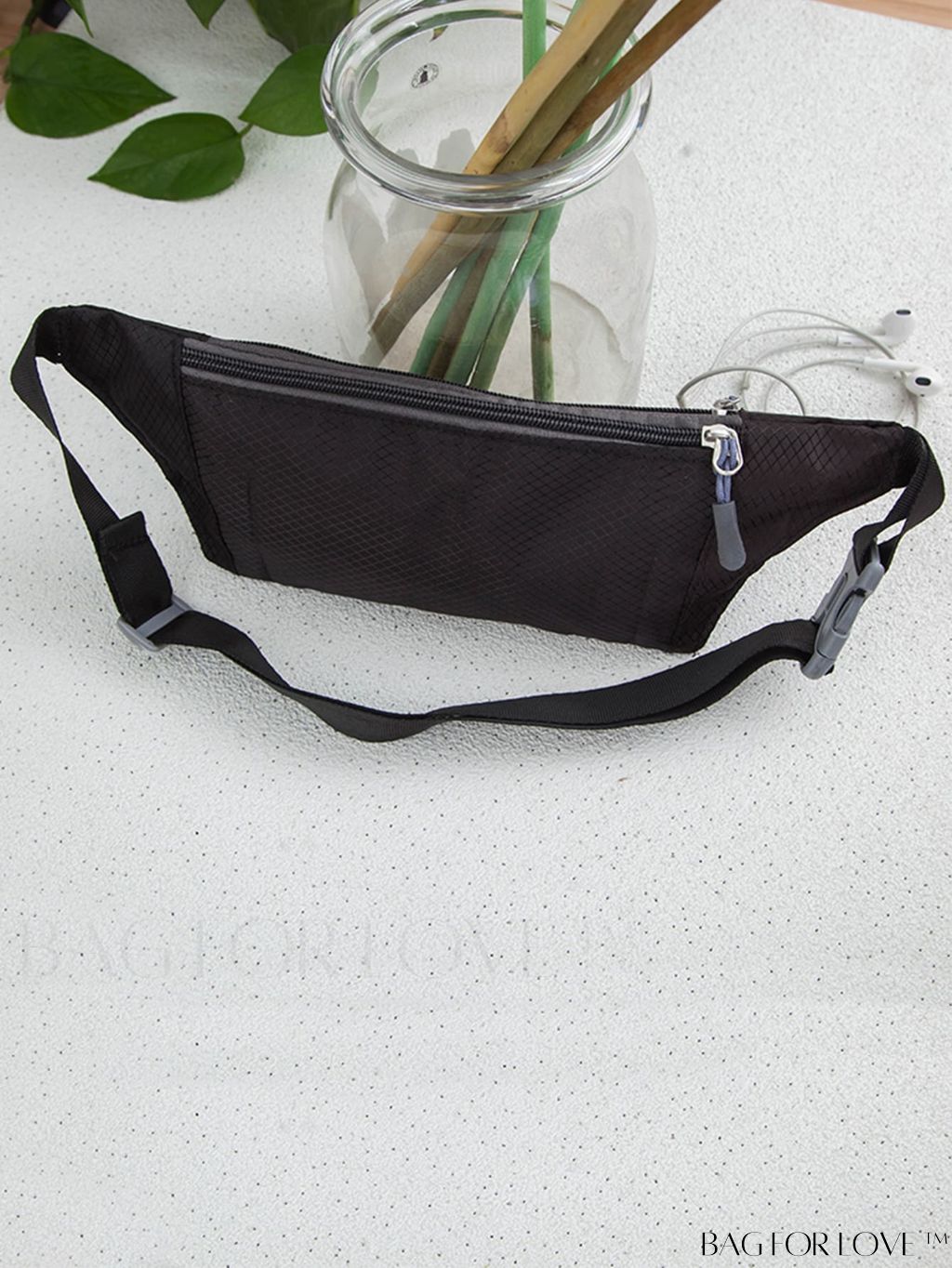 BagForLove - Letter Print Unisex Lightweight Waist Bag - Fashionable and Practical