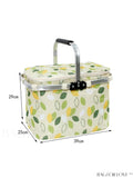 BagForLove - Portable Double-Layer Picnic Bag with Thermal Insulation and Travel Camping Accessories