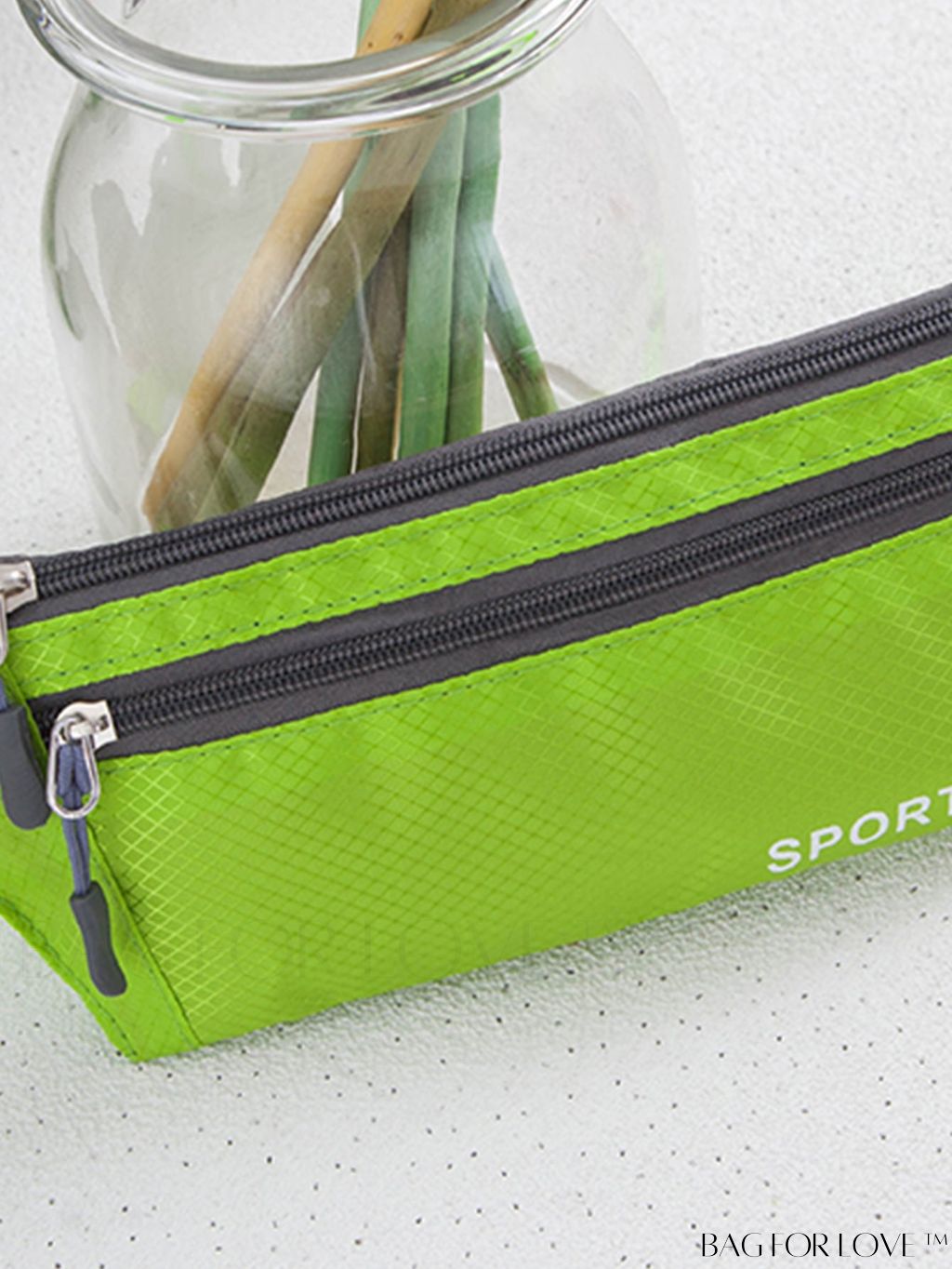 BagForLove - Letter Print Unisex Lightweight Waist Bag - Fashionable and Practical