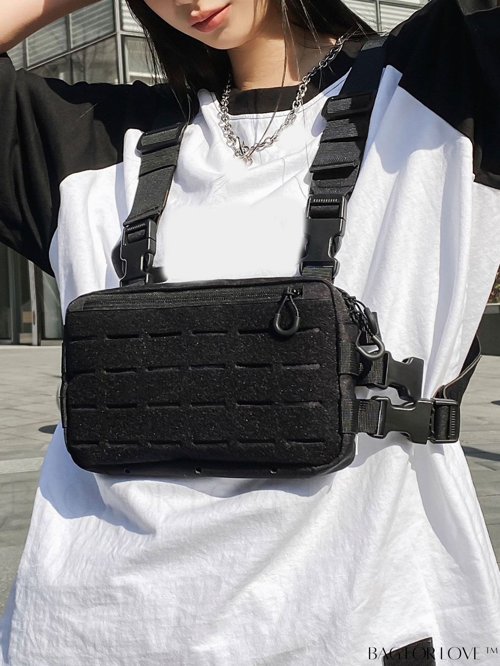 BagForLove - High-Capacity Unisex Waist Bag - Sleek and Spacious