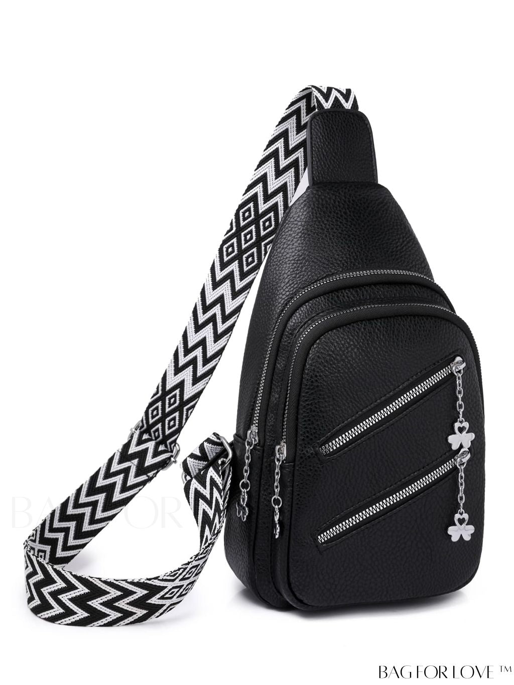 BagForLove - Compact Womens Waist Bag with Dual Zippers and Multiple Pockets