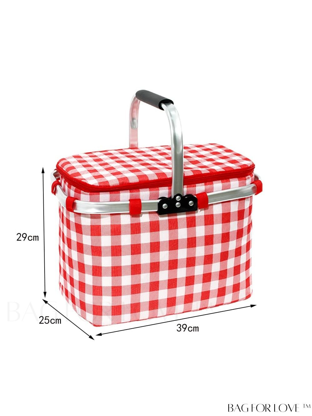 BagForLove - Portable Double-Layer Picnic Bag with Thermal Insulation and Travel Camping Accessories