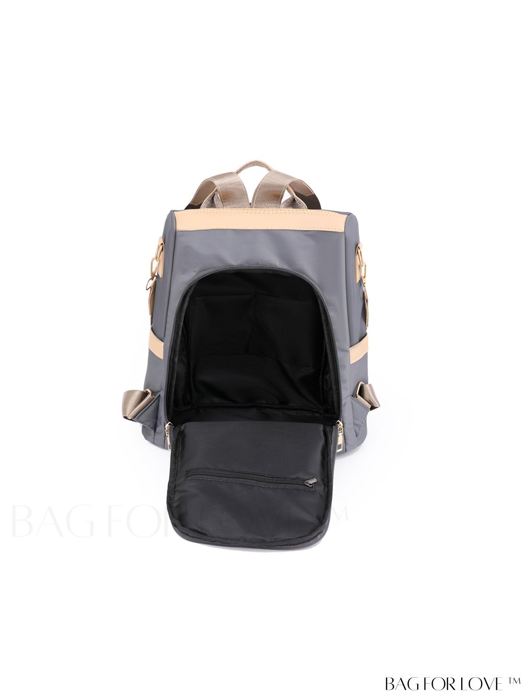 BagForLove - Functional Backpack with Unique Letter Patchwork Decoration