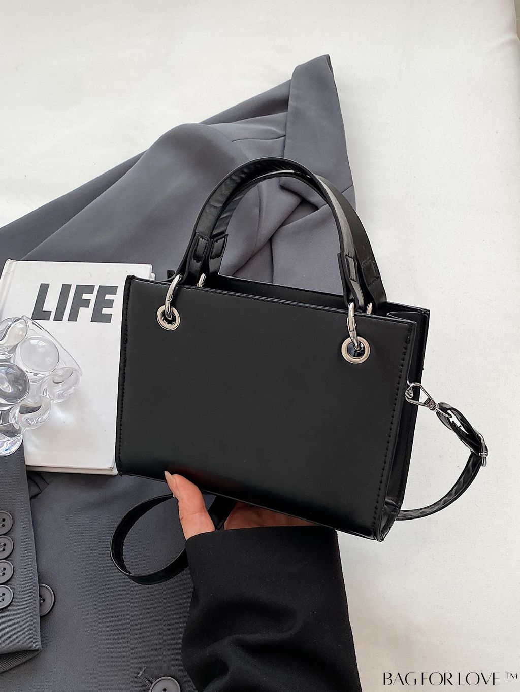 BagForLove - Compact Stylish Handbag, Adjustable Shoulder Strap