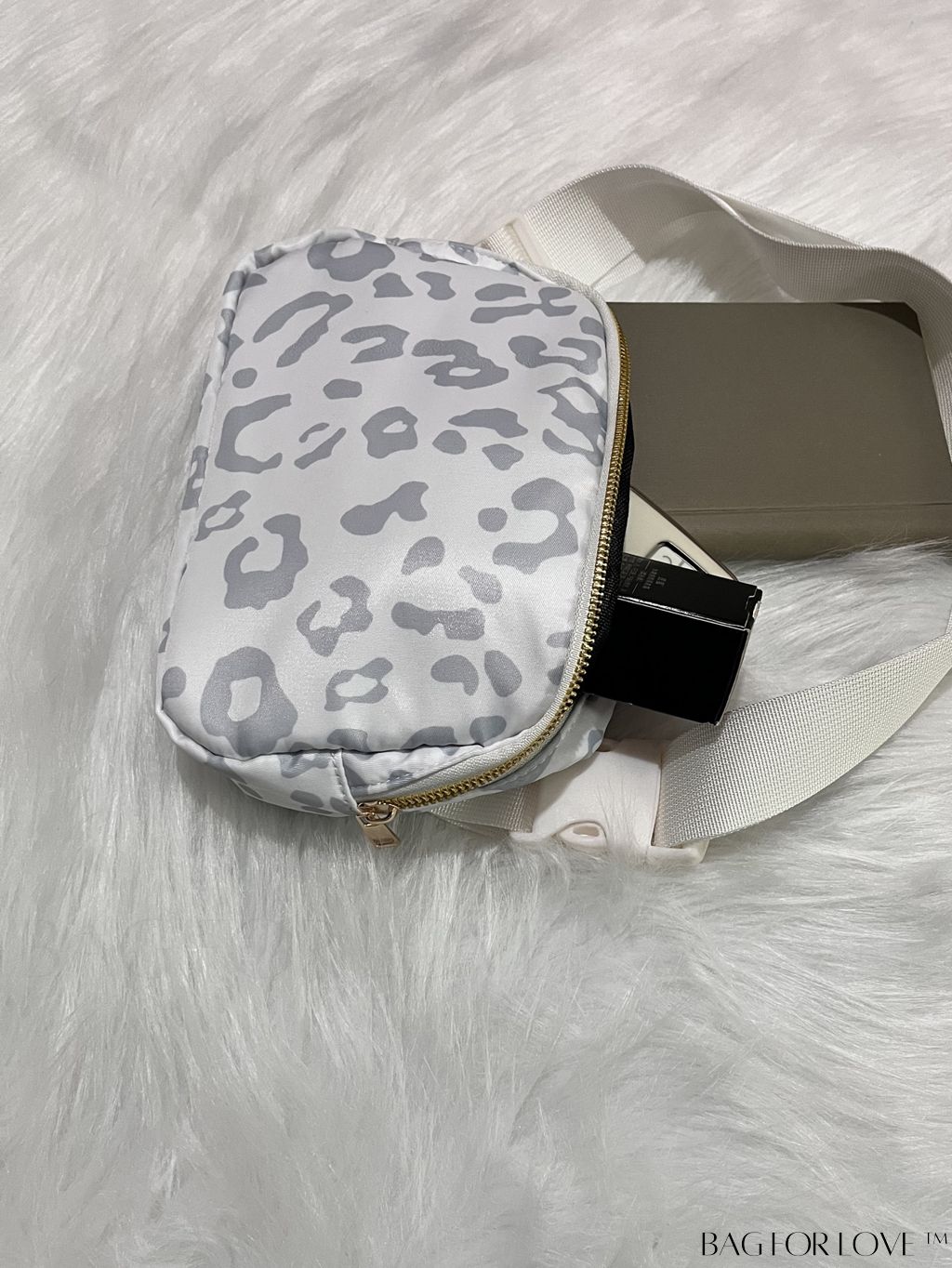 BagForLove - Floral Graphic Mini Fanny Pack - Adjustable Strap, Ideal Mothers Day Gift