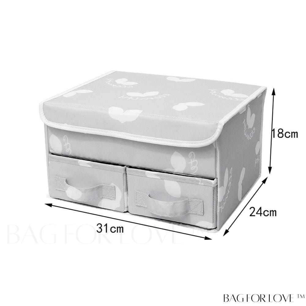 BagForLove - Foldable Non-Woven Fabric Storage Box for Home Organization and Toy Storage