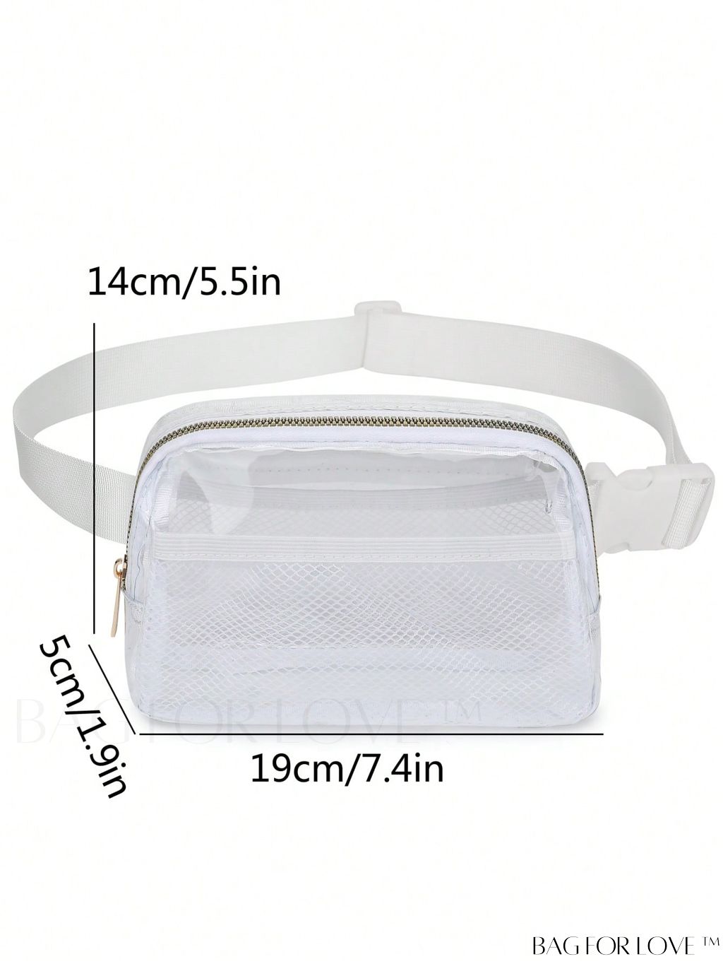 BagForLove - Floral Graphic Mini Fanny Pack - Adjustable Strap, Ideal Mothers Day Gift