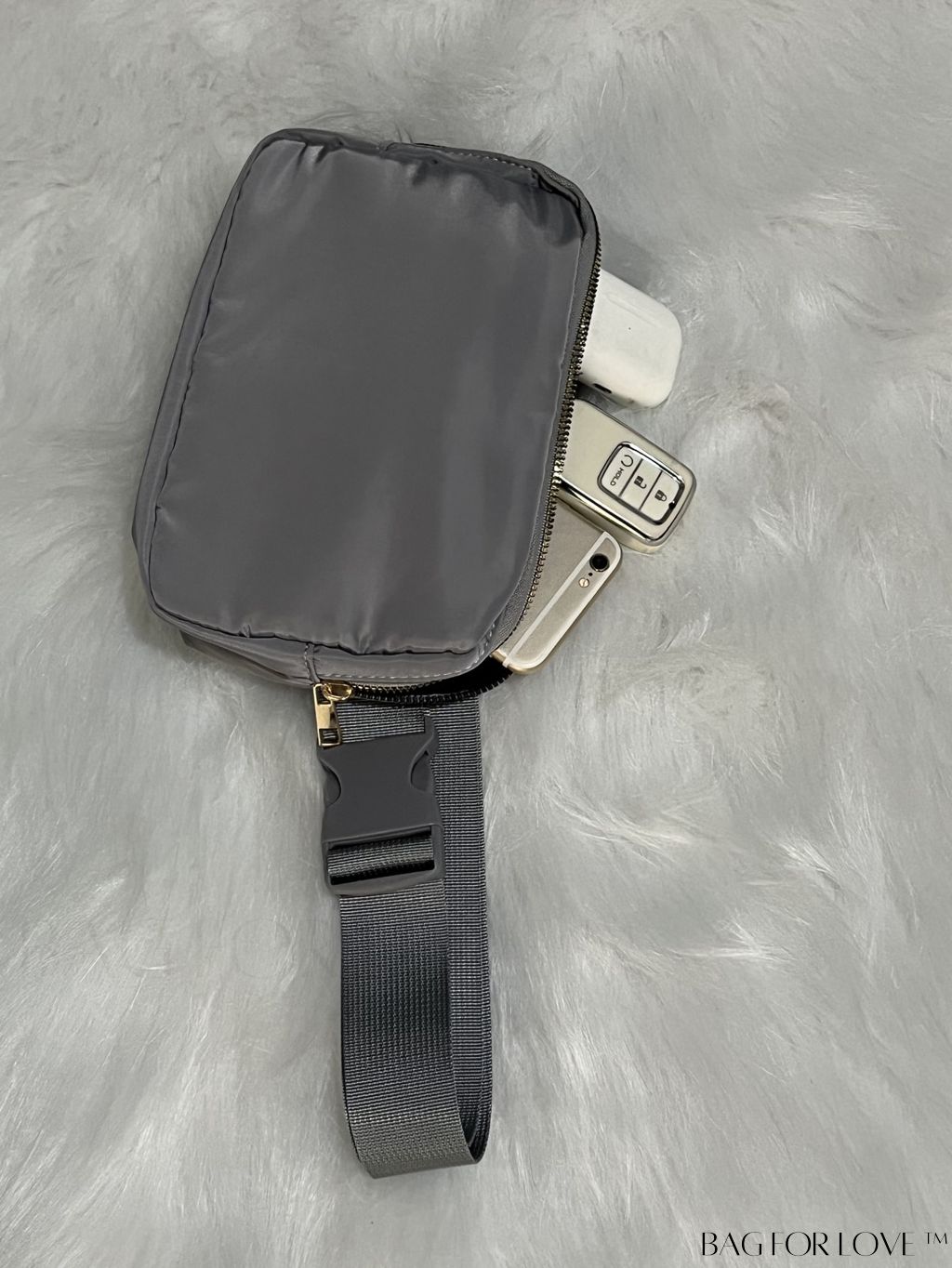 BagForLove - Floral Graphic Mini Fanny Pack - Adjustable Strap, Ideal Mothers Day Gift