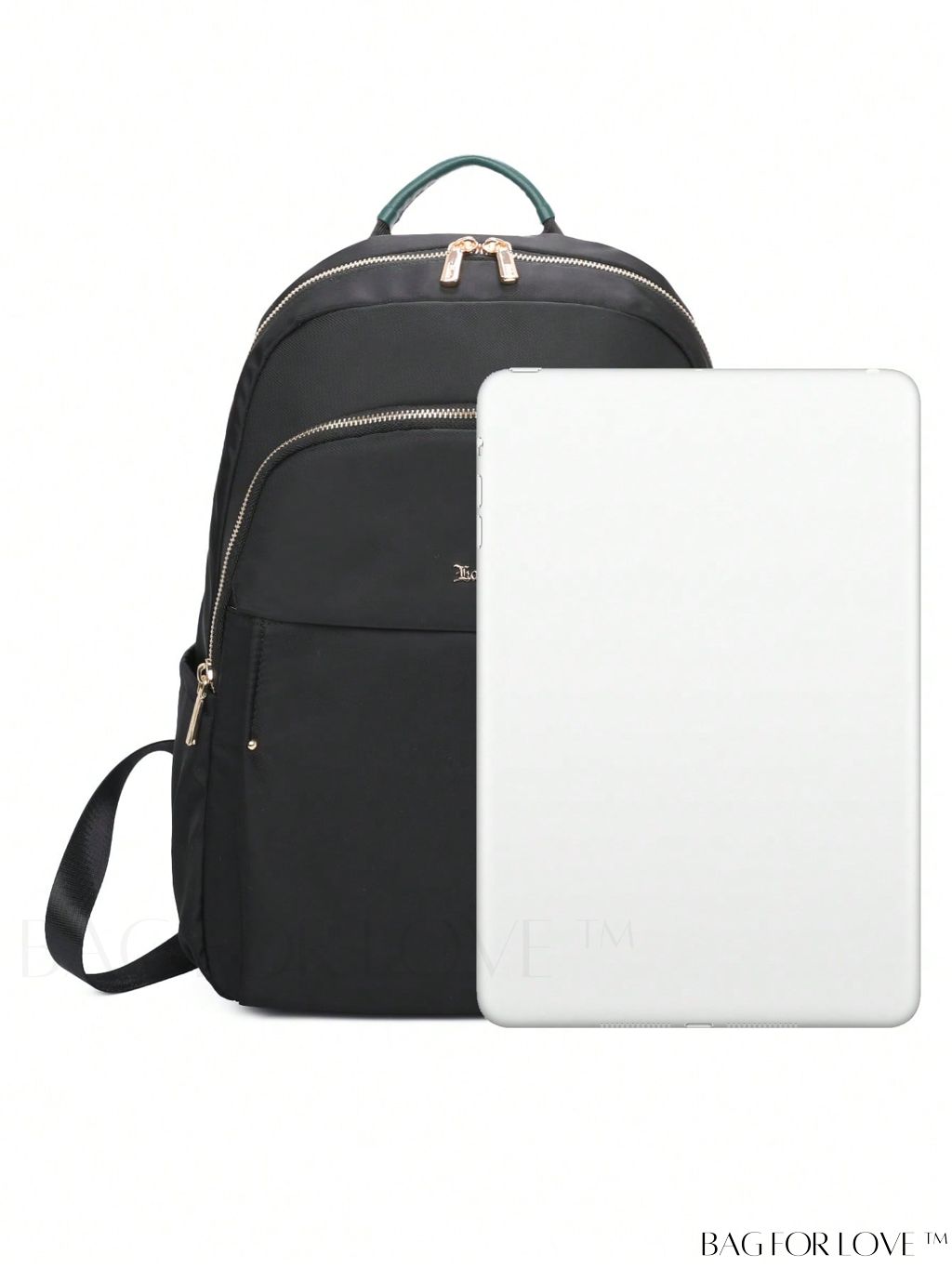 BagForLove - Stylish Pocket Front Backpack: Ideal for Graduates, Teen Girls, and Students in College, High School - Perfect for Travel and School