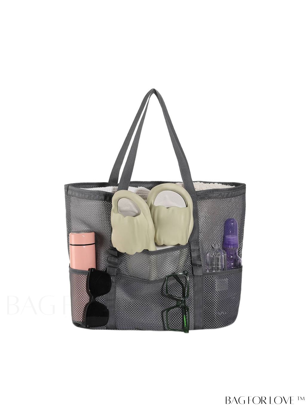 BagForLove - Stylish and Spacious Foldable Tote Bag for Women - Ideal for Travel, Beach, and Commuting