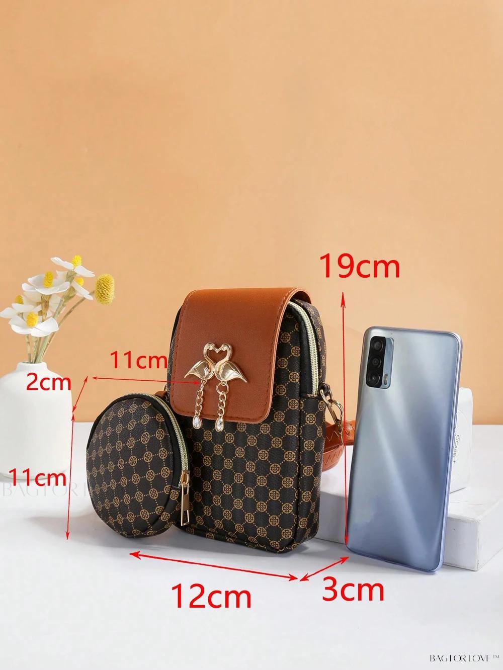 BagForLove - Fashionable Women's Hot Selling Double Swan Metal Embellished Tote