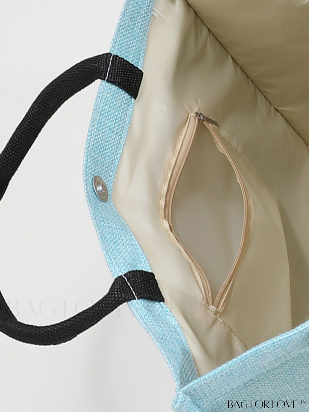 BagForLove - Versatile Tote: Stylish Letter Graphic Bag for Swimming, Gym, Shopping, and Travel