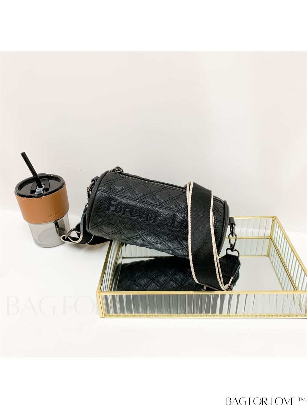 BagForLove - Letter Print Fashion Shoulder Bag - Stylish New Arrival