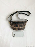 BagForLove - White Chain Decor All-Over Print Fanny Pack for Everyday Use