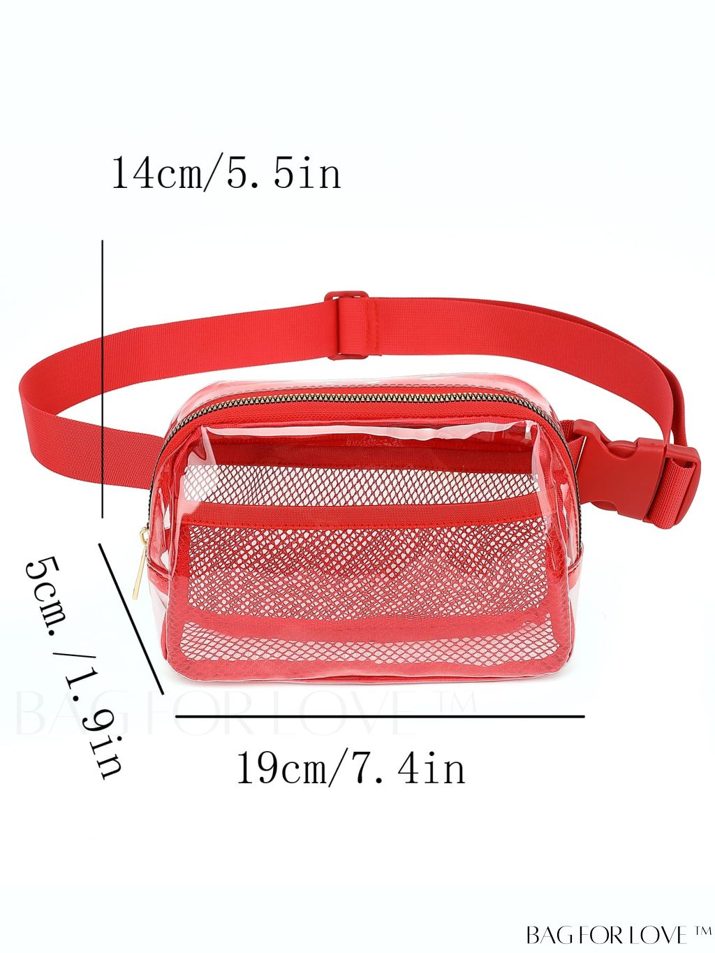 BagForLove - Floral Graphic Mini Fanny Pack - Adjustable Strap, Ideal Mothers Day Gift