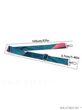 BagForLove - Stylish Adjustable Handbag Shoulder Strap with Color Block Design