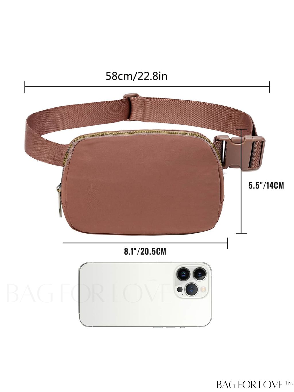 BagForLove - Floral Graphic Mini Fanny Pack - Adjustable Strap, Ideal Mothers Day Gift