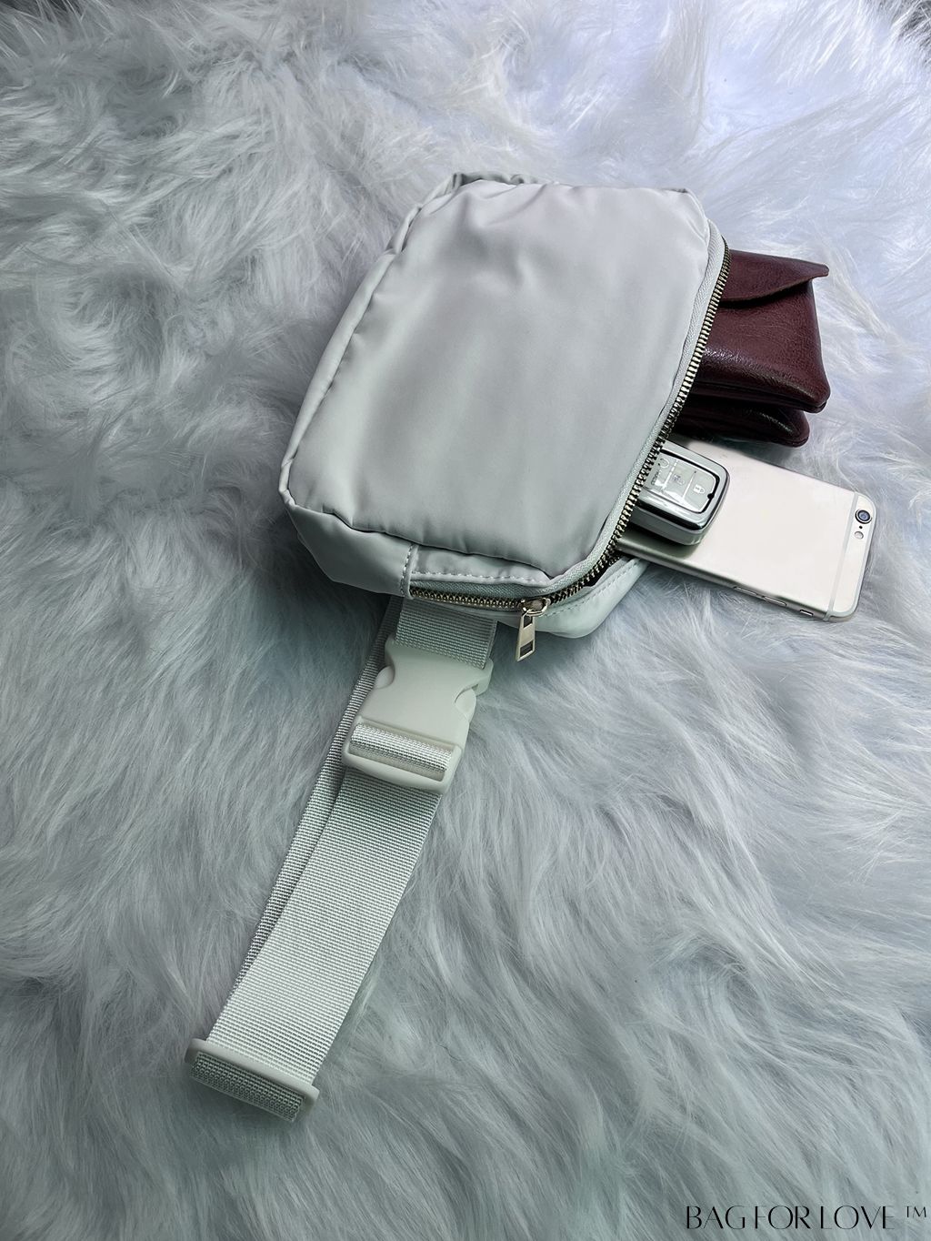 BagForLove - Floral Graphic Mini Fanny Pack - Adjustable Strap, Ideal Mothers Day Gift