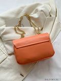 BagForLove - Stylish Solid Color Crossbody Bag with Chain Strap - Perfect Ensemble Accessory
