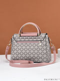 BagForLove - Chic Womens Square Crossbody Bag with Trendy Print Design