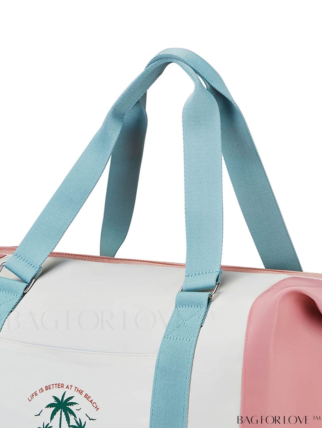 BagForLove - Stylish Expandable Travel Bag adorned with Alphabet Pattern for Ultimate Convenience