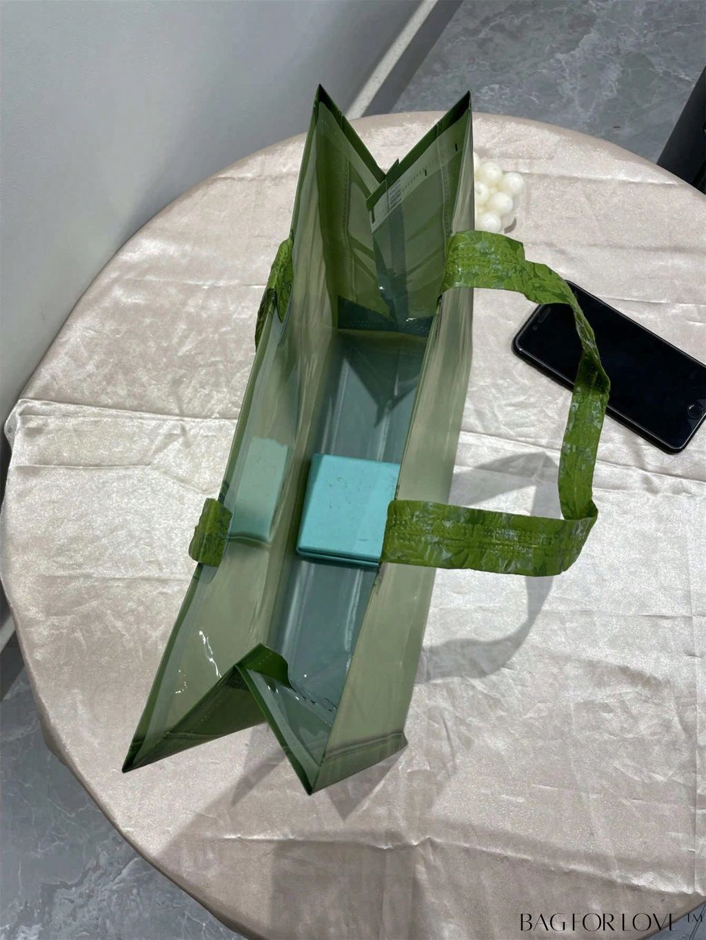 BagForLove - Clear Double Handle Beach Bag - 1pc