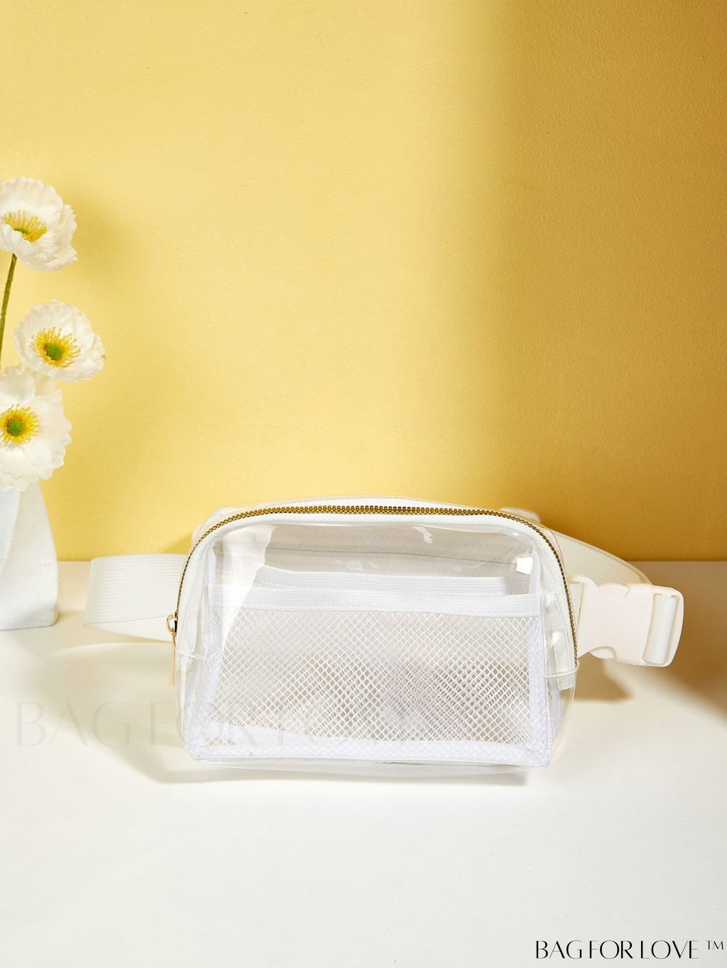 BagForLove - Floral Graphic Mini Fanny Pack - Adjustable Strap, Ideal Mothers Day Gift