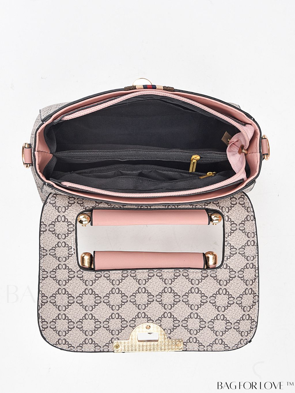 BagForLove - Chic Womens Square Crossbody Bag with Trendy Print Design