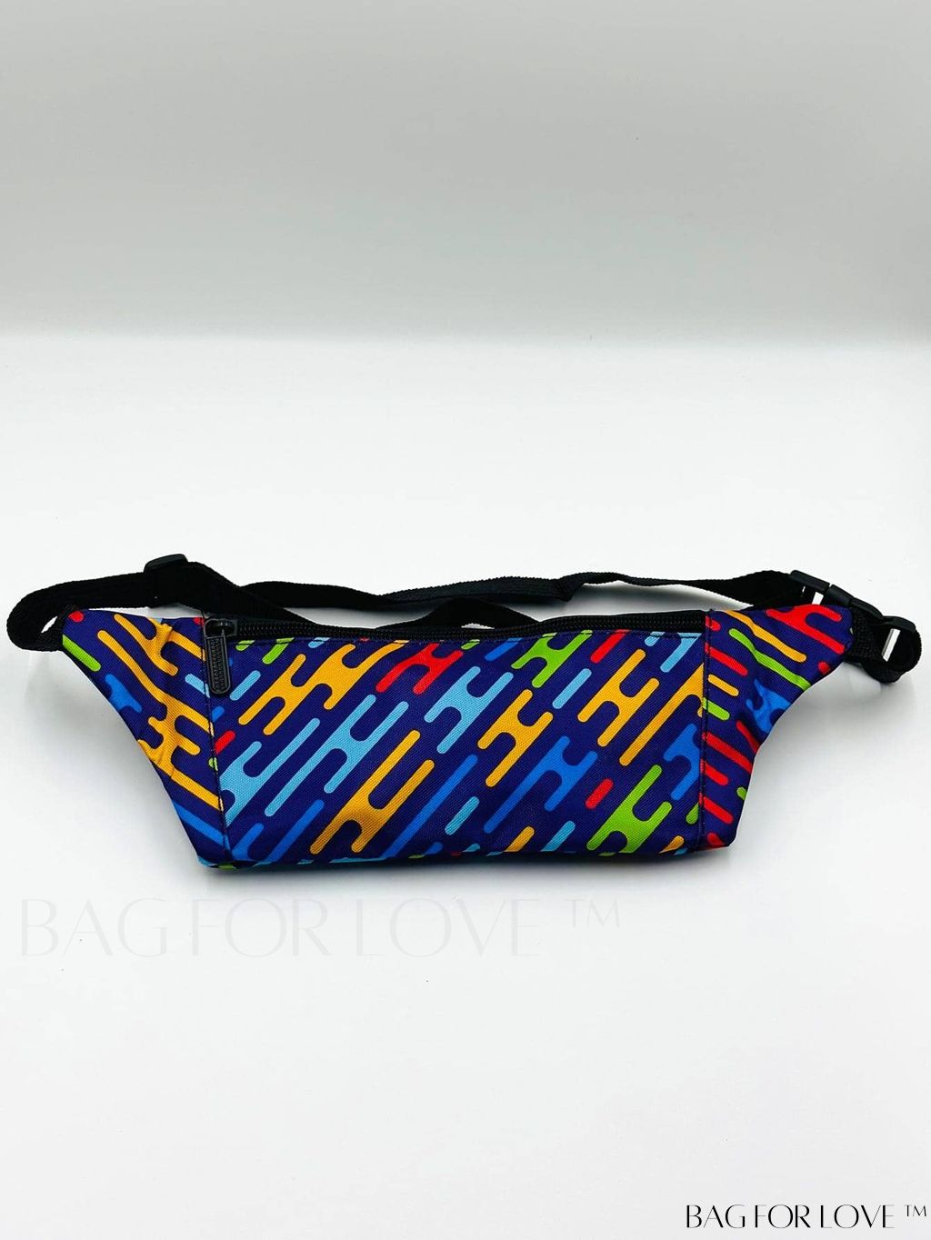 BagForLove - Letter Print Unisex Lightweight Waist Bag - Fashionable and Practical