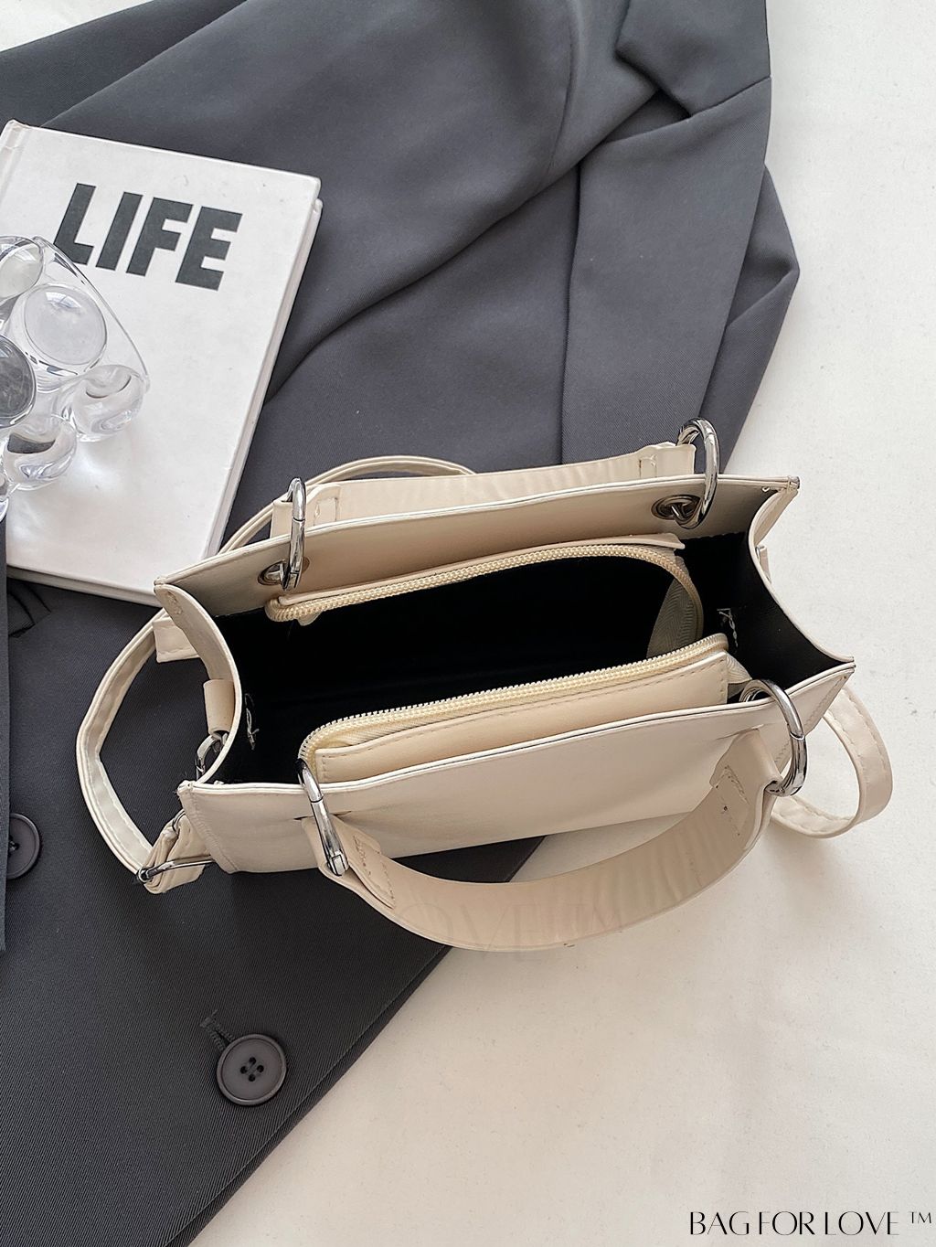 BagForLove - Compact Stylish Handbag, Adjustable Shoulder Strap