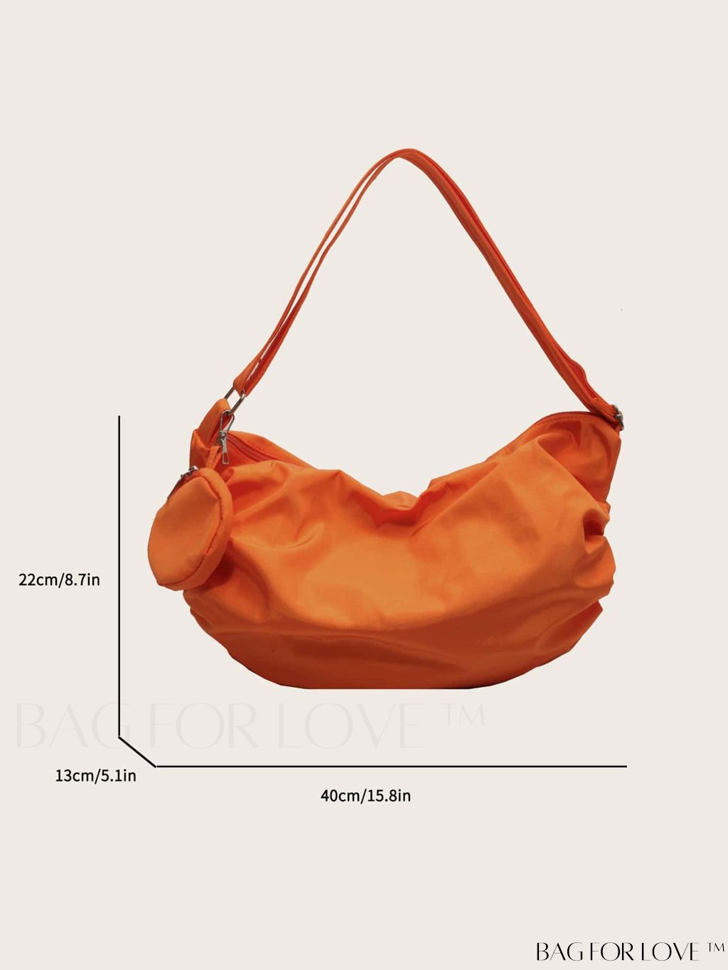 BagForLove - Neutral Stylish Shoulder Bag with Ample Capacity and Coin Purse