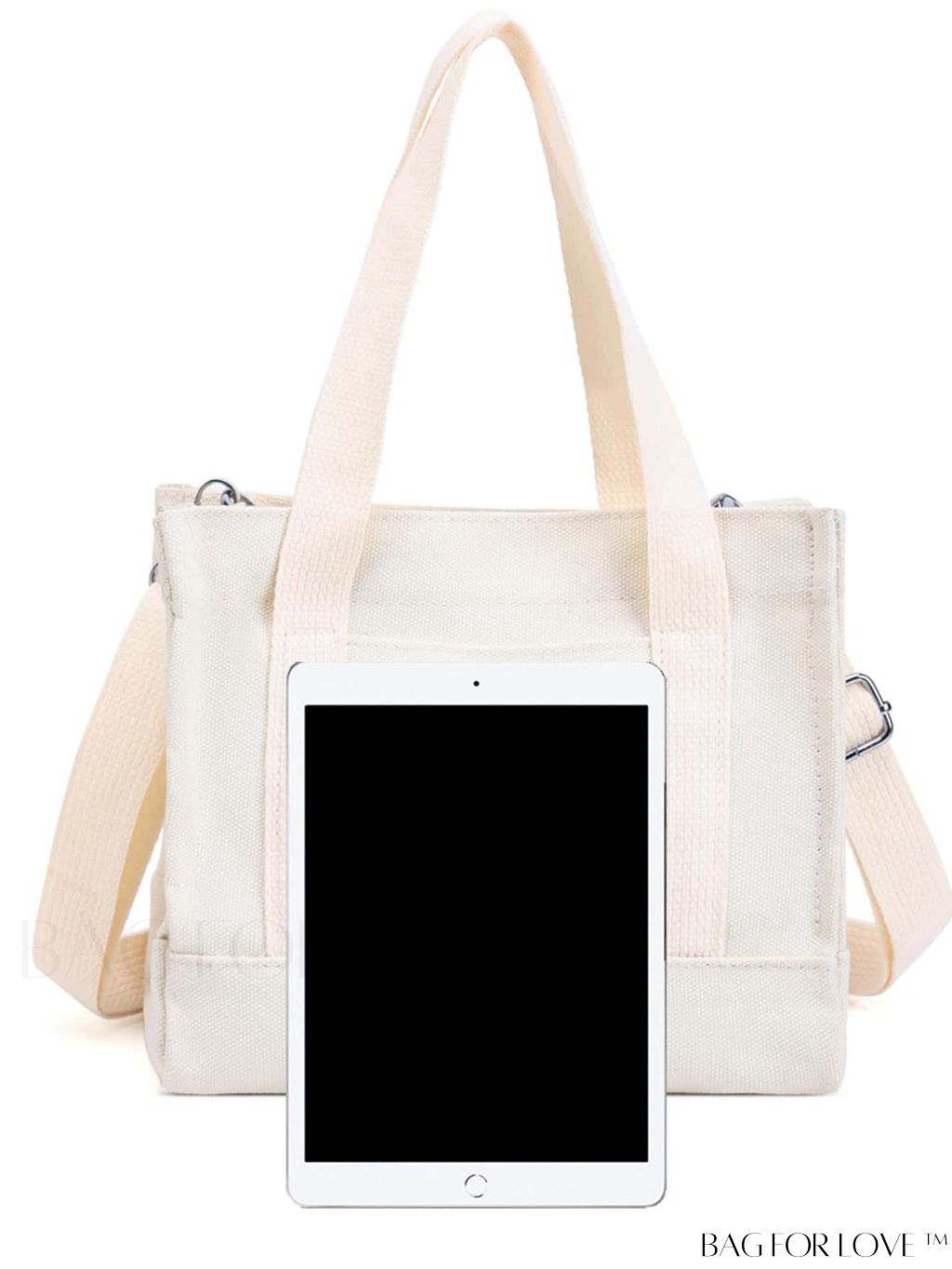 BagForLove - Compact Crossbody Handbag for Women - Stylish and Versatile Canvas Shopping Bag