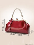 BagForLove - Stylish Top Handle Bag: Clasp Closure, Adjustable Shoulder Strap