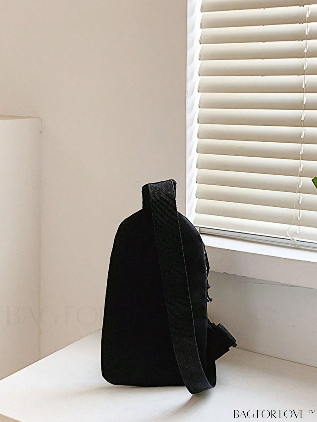 BagForLove - Unisex Solid Color Mini Sling Bag - Compact & Stylish