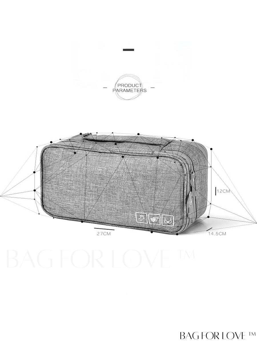 BagForLove - Waterproof Lingerie Travel Organizer: Keep Your Underwear Neat on the Go!