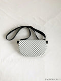 BagForLove - White Chain Decor All-Over Print Fanny Pack for Everyday Use