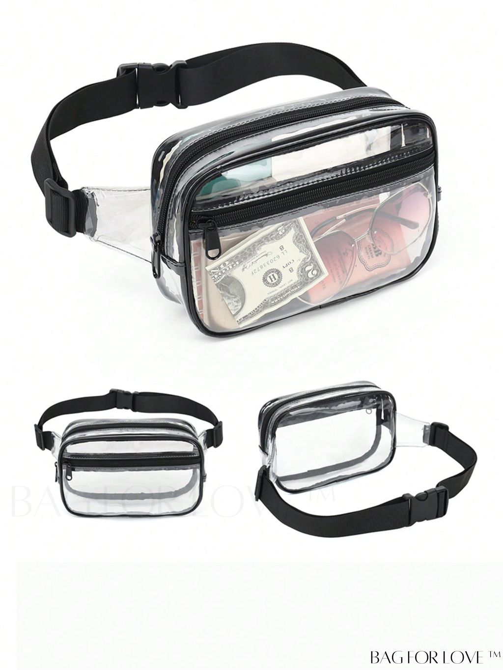 BagForLove - Floral Graphic Mini Fanny Pack - Adjustable Strap, Ideal Mothers Day Gift